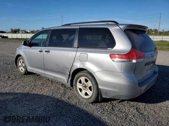 2012 Toyota Sienna with VIN 5TDZK3DC0CS202667, listed as a Copart auction lot 80489835 with 192,309 mi miles and Clean title. Bid and sale history available at DreamBid. Image 2.