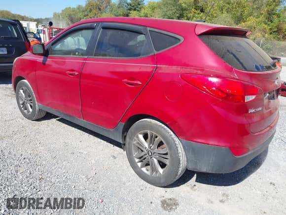 2014 Hyundai Tucson GLS z VIN KM8JTCAF1EU833625, wystawiony jako IAAI lot #43337305 z przebiegiem 98 857 mil mil oraz . Historia ofert i sprzedaży dostępna na DreamBid. Obrazek 3.