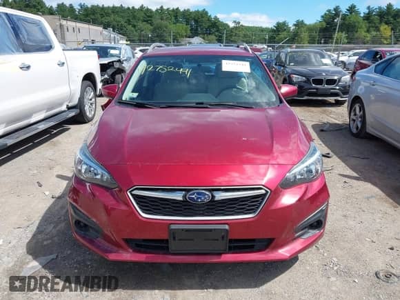 2019 Subaru Impreza Premium с VIN 4S3GTAC60K3760085, выставлен на аукционе IAAI как лот 42752441 с пробегом 38 788 миль миль и . История ставок и продаж доступна на DreamBid. Изображение 13.
