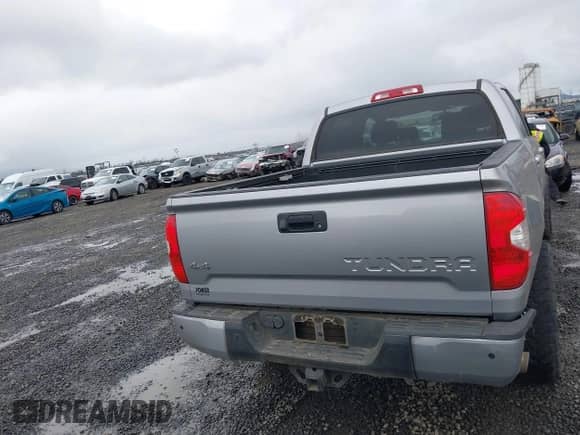 2017 Toyota Tundra Platinum with VIN 5TFAY5F12HX666144, listed as a IAAI auction lot 41576751 with 131,514 mi miles and . Bid and sale history available at DreamBid. Image 17.