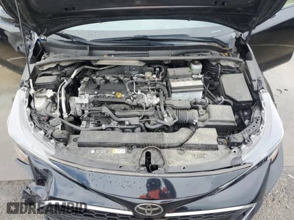 2022 Toyota Corolla XSE with VIN JTNC4MBE1N3165512, listed as a Copart auction lot 60106665 with 44,311 mi miles and Salvage title. Bid and sale history available at DreamBid. Image 11.