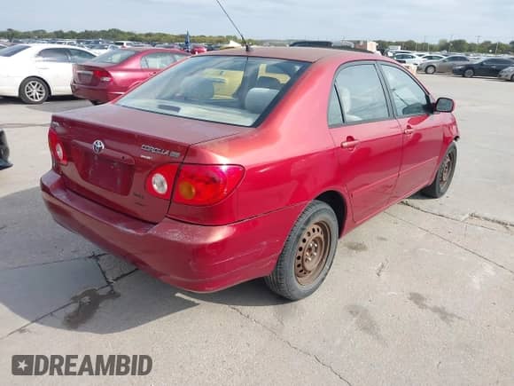 2004 Toyota Corolla CE z VIN 1NXBR32E44Z203654, wystawiony jako IAAI lot #43507348 z przebiegiem 227 127 mil mil oraz . Historia ofert i sprzedaży dostępna na DreamBid. Obrazek 4.