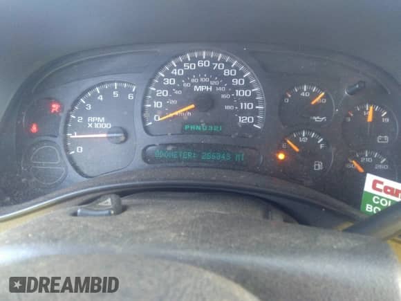 2003 Chevrolet Silverado 1500 LT с VIN 2GCEK19T631184548, выставлен на аукционе IAAI как лот 41942827 с пробегом 286 843 миль миль и . История ставок и продаж доступна на DreamBid. Изображение 7.