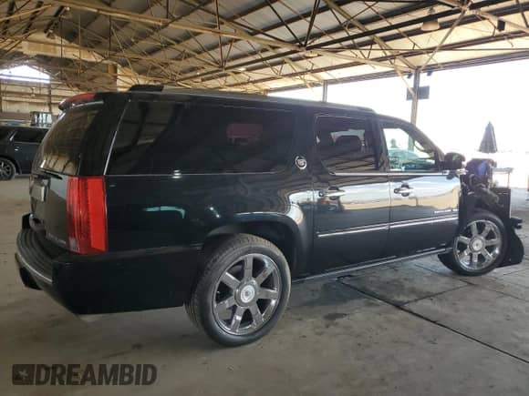 2010 Cadillac Escalade ESV Premium with VIN 1GYUKJEF5AR100794, listed as a Copart auction lot 61217194 with Not provided miles and Salvage title. Bid and sale history available at DreamBid. Image 3.
