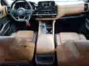 2024 Nissan Pathfinder Platinum with VIN 5N1DR3DJ3RC262162, listed as a Copart auction lot 69041365 with 31,380 mi miles and Salvage title. Bid and sale history available at DreamBid. Image 8.