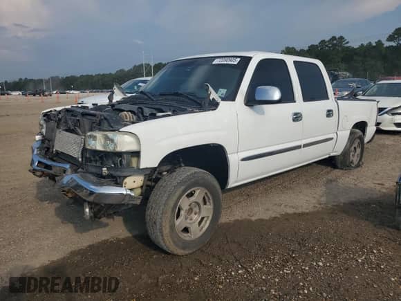 2006 GMC Sierra 1500 SLE1 z VIN 2GTEC13TX61241229, wystawiony jako Copart lot #72090905 z przebiegiem Nie podano mil oraz Szkoda całkowita • Salvage title. Historia ofert i sprzedaży dostępna na DreamBid. Obrazek 1.