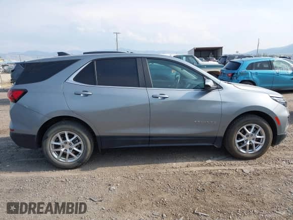 2024 Chevrolet Equinox LT with VIN 3GNAXKEG4RS141961, listed as a IAAI auction lot 43195126 with 43,811 mi miles and . Bid and sale history available at DreamBid. Image 13.