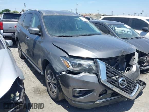 2019 Nissan Pathfinder SL with VIN 5N1DR2MM1KC625259, listed as a IAAI auction lot 42161242 with 111,096 mi miles and . Bid and sale history available at DreamBid. Image 1.