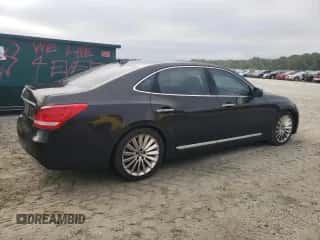 2014 Hyundai Equus Ultimate z VIN KMHGH4JH5EU082421, wystawiony jako Copart lot #71534644 z przebiegiem 93 646 mil mil oraz Czysty tytuł • Clean title. Historia ofert i sprzedaży dostępna na DreamBid. Obrazek 3.