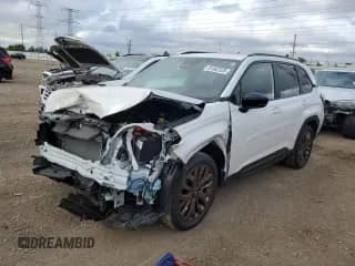 2025 Subaru Forester Special Sports z VIN JF2SLDHC7SH402660, wystawiony jako Copart lot #81462535 z przebiegiem 8 045 mil mil oraz Szkoda całkowita • Salvage title. Historia ofert i sprzedaży dostępna na DreamBid. Obrazek 1.