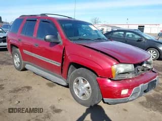2002 Chevrolet TrailBlazer LS with VIN 1GNDT13S422138585, listed as a IAAI auction lot 41498102 with Not provided miles and . Bid and sale history available at DreamBid. Image 1.