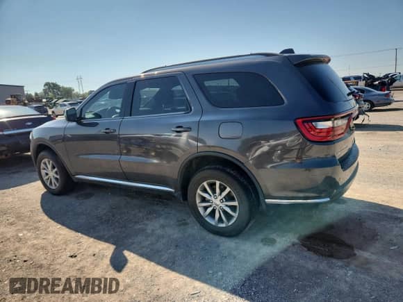 2017 Dodge Durango SXT with VIN 1C4RDJAG2HC691510, listed as a Copart auction lot 71217505 with 95,876 mi miles and Salvage title. Bid and sale history available at DreamBid. Image 2.