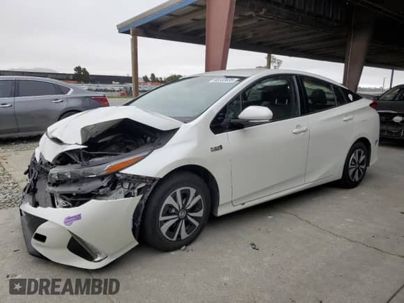 2018 Toyota Prius Plus with VIN JTDKARFP8J3098208, listed as a Copart auction lot 66583635 with 78,893 mi miles and Salvage title. Bid and sale history available at DreamBid. Image 1.