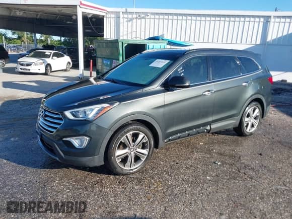 2013 Hyundai Santa Fe Limited z VIN KM8SRDHF2DU003135, wystawiony jako IAAI lot #43307036 z przebiegiem 172 328 mil mil oraz . Historia ofert i sprzedaży dostępna na DreamBid. Obrazek 2.