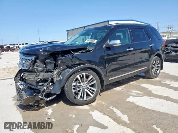 2017 Ford Explorer Platinum с VIN 1FM5K8HT4HGC91713, выставлен на аукционе Copart как лот 66198895 с пробегом 143 535 миль миль и Списание • Salvage title. История ставок и продаж доступна на DreamBid. Изображение 1.