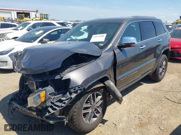2019 Jeep Grand Cherokee Limited X with VIN 1C4RJFBG9KC765419, listed as a IAAI auction lot 43133400 with 145,226 mi miles and . Bid and sale history available at DreamBid. Image 2.
