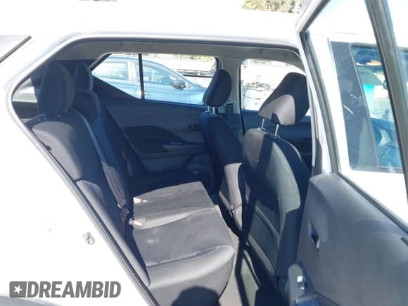 2024 Nissan Kicks S with VIN 3N1CP5BV5RL569637, listed as a IAAI auction lot 43091413 with 27,222 mi miles and . Bid and sale history available at DreamBid. Image 8.