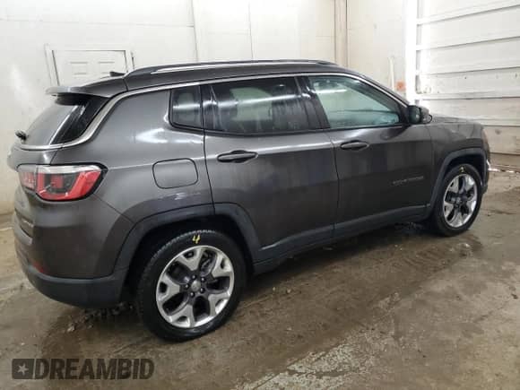 2019 Jeep Compass Limited z VIN 3C4NJCCBXKT802384, wystawiony jako Copart lot #86682245 z przebiegiem 108 149 mil mil oraz Czysty tytuł • Clean title. Historia ofert i sprzedaży dostępna na DreamBid. Obrazek 3.