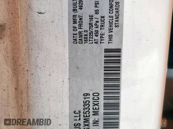 2021 Ram ProMaster Cargo z VIN 3C6LRVBGXME533519, wystawiony jako Copart lot #65349015 z przebiegiem 190 153 mil mil oraz Szkoda całkowita • Salvage title. Historia ofert i sprzedaży dostępna na DreamBid. Obrazek 14.
