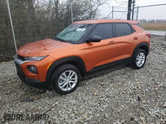 2022 Chevrolet TrailBlazer LS с VIN KL79MNSL9NB035662, выставлен на аукционе Copart как лот 52334385 с пробегом 53 048 миль миль и На запчасти • Non repairable. История ставок и продаж доступна на DreamBid. Изображение 1.