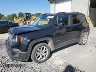 2018 Jeep Renegade Latitude with VIN ZACCJABB1JPH46788, listed as a Copart auction lot 83945435 with 90,828 mi miles and Salvage title. Bid and sale history available at DreamBid. Image 1.