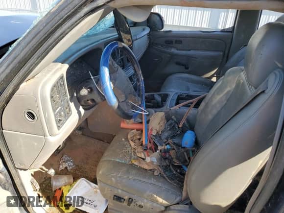 2006 Chevrolet Silverado 1500HD LT1 with VIN 1GCGK13U26F162490, listed as a Copart auction lot 45455525 with Not provided miles and Salvage title. Bid and sale history available at DreamBid. Image 8.