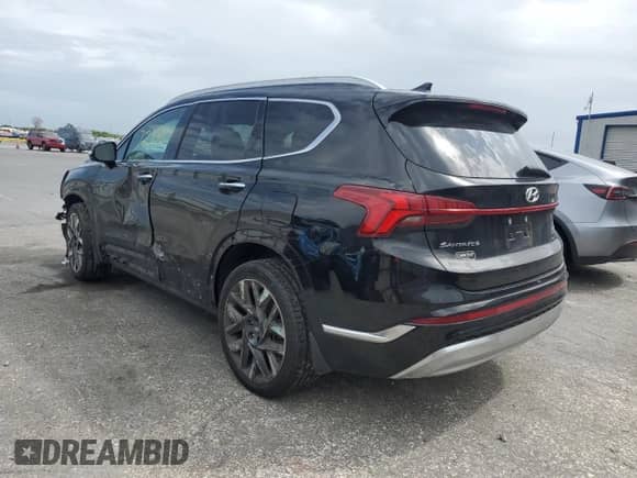 2022 Hyundai Santa Fe Calligraphy с VIN 5NMS54AL0NH422254, выставлен на аукционе Copart как лот 81257595 с пробегом 72 498 миль миль и На запчасти • Non repairable. История ставок и продаж доступна на DreamBid. Изображение 2.