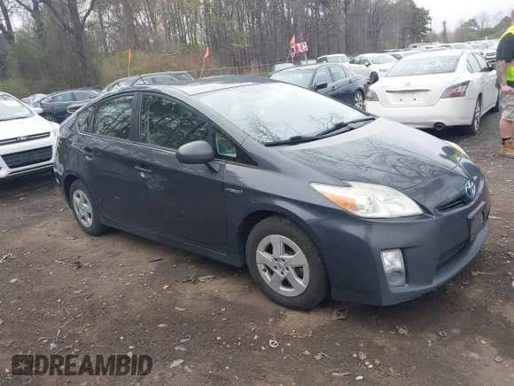 2011 Toyota Prius I with VIN JTDKN3DU2B1473193, listed as a IAAI auction lot 42064975 with 212,833 mi miles and . Bid and sale history available at DreamBid. Image 13.