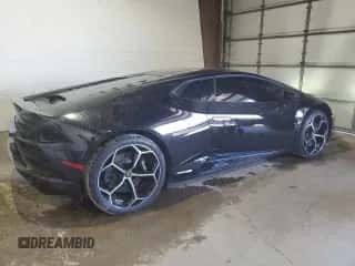 2021 Lamborghini Huracan with VIN ZHWUF5ZF7MLA17705, listed as a Copart auction lot 58845374 with 3,510 mi miles and Salvage title. Bid and sale history available at DreamBid. Image 3.