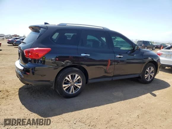 2020 Nissan Pathfinder S with VIN 5N1DR2AM2LC642321, listed as a Copart auction lot 69603175 with 20,417 mi miles and Clean title. Bid and sale history available at DreamBid. Image 3.