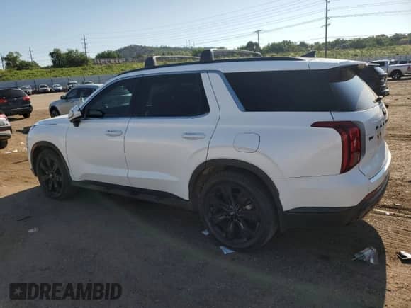 2023 Hyundai Palisade XRT z VIN KM8R3DGE7PU574245, wystawiony jako Copart lot #62574435 z przebiegiem 74 705 mil mil oraz Czysty tytuł • Clean title. Historia ofert i sprzedaży dostępna na DreamBid. Obrazek 2.