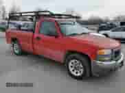 2005 GMC Sierra 1500 Work Truck with VIN 1GTEC14V75Z230033, listed as a Copart auction lot 84648764 with 193,799 mi miles and Salvage title. Bid and sale history available at DreamBid. Image 4.