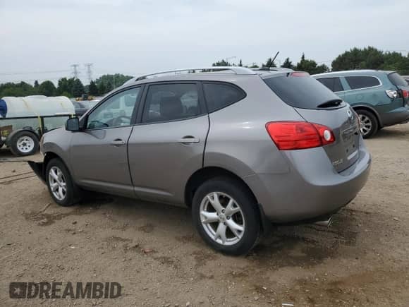 2008 Nissan Rogue SL with VIN JN8AS58T98W024062, listed as a Copart auction lot 60819635 with 85,152 mi miles and Salvage title. Bid and sale history available at DreamBid. Image 2.