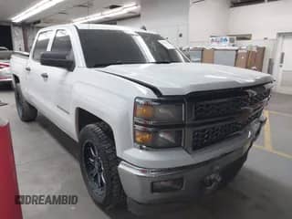 2014 Chevrolet Silverado 1500 LT with VIN 3GCUKREC5EG455027, listed as a IAAI auction lot 43348765 with 197,473 mi miles and . Bid and sale history available at DreamBid. Image 1.