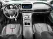 2021 Hyundai Santa Fe Limited with VIN 5NMS4DALXMH351694, listed as a Copart auction lot 69074605 with 57,905 mi miles and Salvage title. Bid and sale history available at DreamBid. Image 8.