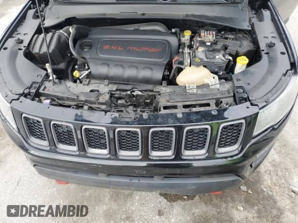 2018 Jeep Compass Trailhawk с VIN 3C4NJDDB8JT129520, выставлен на аукционе Copart как лот 85533585 с пробегом 83 213 миль миль и Списание • Salvage title. История ставок и продаж доступна на DreamBid. Изображение 12.