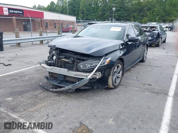 2018 Honda Accord EX-L with VIN 1HGCV1F54JA055409, listed as a IAAI auction lot 42936321 with 116,084 mi miles and . Bid and sale history available at DreamBid. Image 18.