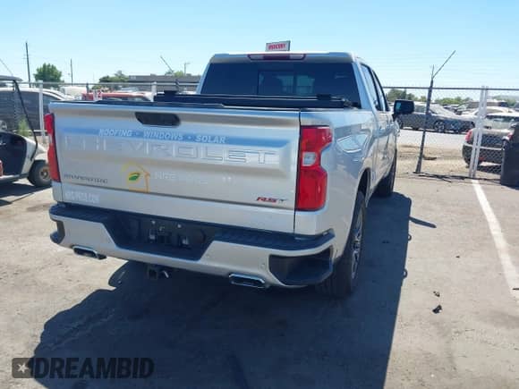 2022 Chevrolet Silverado 1500 RST with VIN 3GCUDEET4NG595797, listed as a IAAI auction lot 42921820 with 66,506 mi miles and . Bid and sale history available at DreamBid. Image 4.