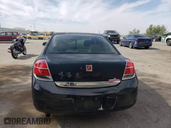 2008 Saturn Aura XE with VIN 1G8ZS57BX8F233506, listed as a Copart auction lot 53635234 with 127,201 mi miles and Salvage title. Bid and sale history available at DreamBid. Image 6.