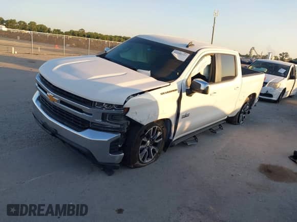 2020 Chevrolet Silverado 1500 LT z VIN 3GCPWCED0LG332157, wystawiony jako IAAI lot #42590737 z przebiegiem 84 542 mil mil oraz . Historia ofert i sprzedaży dostępna na DreamBid. Obrazek 2.