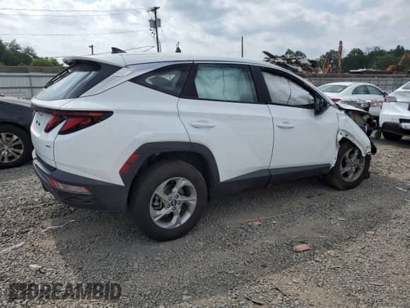 2024 Hyundai Tucson SE with VIN 5NMJACDE7RH419646, listed as a Copart auction lot 66102515 with Not provided miles and Salvage title. Bid and sale history available at DreamBid. Image 3.
