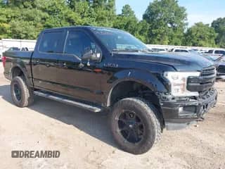 2018 Ford F-150 XLT z VIN 1FTEW1EG0JFA30176, wystawiony jako IAAI lot #42965077 z przebiegiem 141 440 mil mil oraz . Historia ofert i sprzedaży dostępna na DreamBid. Obrazek 1.