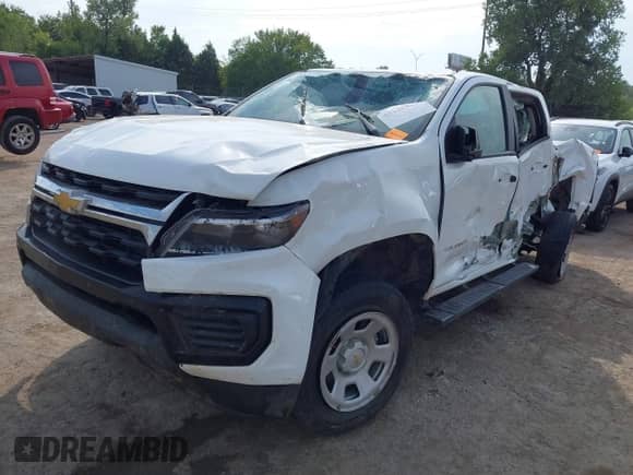 2021 Chevrolet Colorado 4WD Work Truck с VIN 1GCGTBEN9M1117209, выставлен на аукционе IAAI как лот 43146122 с пробегом 44 082 миль миль и . История ставок и продаж доступна на DreamBid. Изображение 2.