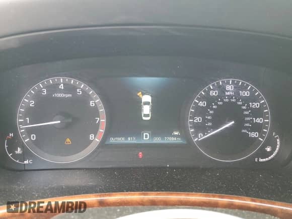 2014 Hyundai Equus Signature с VIN KMHGH4JH6EU080239, выставлен на аукционе Copart как лот 66690005 с пробегом 77 094 миль миль и Списание • Salvage title. История ставок и продаж доступна на DreamBid. Изображение 9.