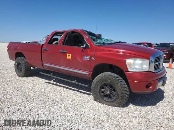 2008 Dodge 3500 Laramie with VIN 3D7MX38A78G201225, listed as a Copart auction lot 67330714 with Not provided miles and Clean title. Bid and sale history available at DreamBid. Image 4.
