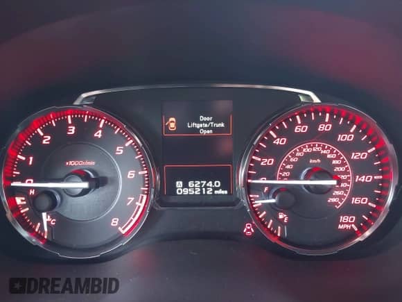 2016 Subaru WRX Limited with VIN JF1VA1J64G9817320, listed as a IAAI auction lot 42956650 with 95,212 mi miles and . Bid and sale history available at DreamBid. Image 7.