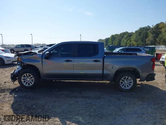 2021 Chevrolet Silverado 1500 Work Truck with VIN 1GCUYAEF7MZ222128, listed as a IAAI auction lot 43303339 with 77,819 mi miles and . Bid and sale history available at DreamBid. Image 14.