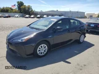 2020 Toyota Prius L Eco with VIN JTDKARFU5L3126006, listed as a Copart auction lot 71543415 with 109,521 mi miles and Salvage title. Bid and sale history available at DreamBid. Image 1.