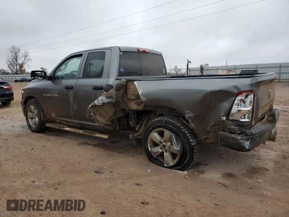 2012 Ram 1500 Tradesman with VIN 1C6RD6FP0CS113112, listed as a Copart auction lot 83856894 with 173,094 mi miles and Salvage title. Bid and sale history available at DreamBid. Image 2.
