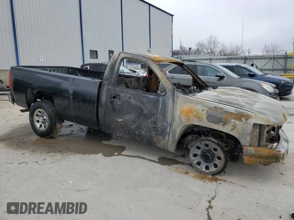 2009 Chevrolet Silverado 1500 Work Truck with VIN 1GCEC14C29Z204444, listed as a Copart auction lot 43512335 with Not provided miles and Non repairable. Bid and sale history available at DreamBid. Image 4.